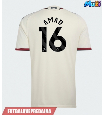 Lacne Muži Futbalové dres Manchester United Amad Diallo #16 2026-27 Krátky Rukáv - Tretina